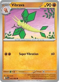 Vibrava - ME02: Phantasmal Flames - Pokemon card