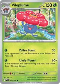 Vileplume - ME02: Phantasmal Flames - Pokemon card