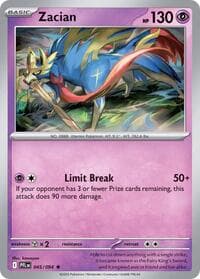 Zacian - ME02: Phantasmal Flames - Pokemon card