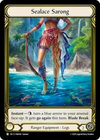 Sealace Sarong (Golden) - FAB338 - Flesh and Blood: Promo Cards - Flesh and Blood TCG card