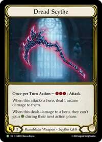 Dread Scythe (Golden) - FAB255 - Flesh and Blood: Promo Cards - Flesh and Blood TCG card