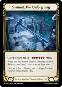 Summit, the Unforgiving (Golden) - FAB295 - Flesh and Blood: Promo Cards - Flesh and Blood TCG card