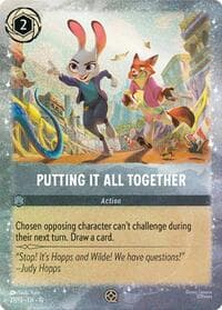 Putting It All Together - Disney Lorcana Promo Cards - Disney Lorcana card
