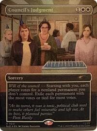 Council's Judgment (7041) - Secret Lair Drop Series - Magic: The Gathering card