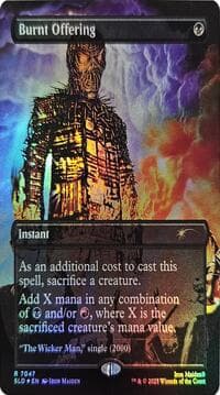 Burnt Offering (Rainbow Foil) - Secret Lair Drop Series - Magic: The Gathering card