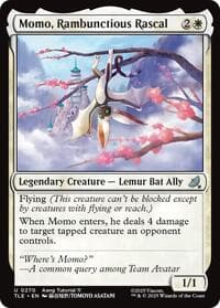 Momo, Rambunctious Rascal (0270) - Avatar: The Last Airbender: Eternal-Legal - Magic: The Gathering card
