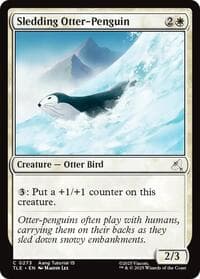 Sledding Otter-Penguin (0273) - Avatar: The Last Airbender: Eternal-Legal - Magic: The Gathering card