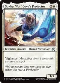 Sokka, Wolf Cove's Protector (0274) - Avatar: The Last Airbender: Eternal-Legal - Magic: The Gathering card