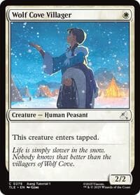 Wolf Cove Villager (0276) - Avatar: The Last Airbender: Eternal-Legal - Magic: The Gathering card