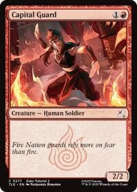 Capital Guard (0277) - Avatar: The Last Airbender: Eternal-Legal - Magic: The Gathering card