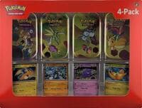 Sam's Club 151 (4 Mini Tins + 4 Promo Cards Bundle) - SV: Scarlet & Violet 151 - Pokemon card