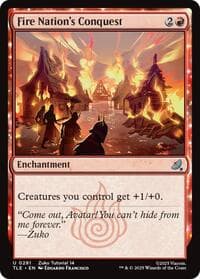 Fire Nation's Conquest (0281) - Avatar: The Last Airbender: Eternal-Legal - Magic: The Gathering card