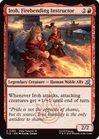 Iroh, Firebending Instructor (0282) - Avatar: The Last Airbender: Eternal-Legal - Magic: The Gathering card