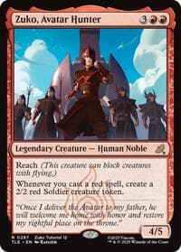 Zuko, Avatar Hunter (0287) - Avatar: The Last Airbender: Eternal-Legal - Magic: The Gathering card