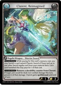 Clarent, Reimagined - Proxia's Vault - Grand Archive TCG card