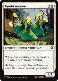 Kyoshi Warriors - Avatar: The Last Airbender - Magic: The Gathering card