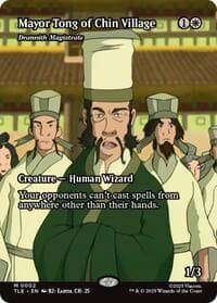 Mayor Tong of Chin Village - Drannith Magistrate (Borderless) - Avatar: The Last Airbender: Eternal-Legal - Magic: The Gathering card
