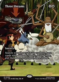 Three Dreams (Borderless) - Avatar: The Last Airbender: Eternal-Legal - Magic: The Gathering card