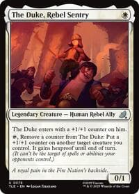 The Duke, Rebel Sentry - Avatar: The Last Airbender: Eternal-Legal - Magic: The Gathering card