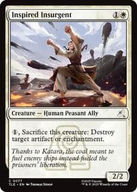 Inspired Insurgent - Avatar: The Last Airbender: Eternal-Legal - Magic: The Gathering card