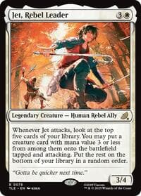 Jet, Rebel Leader - Avatar: The Last Airbender: Eternal-Legal - Magic: The Gathering card