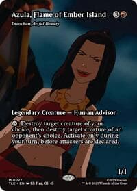 Azula, Flame of Ember Island - Diaochan, Artful Beauty (Borderless) - Avatar: The Last Airbender: Eternal-Legal - Magic: The Gathering card