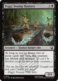 Foggy Swamp Hunters - Avatar: The Last Airbender - Magic: The Gathering card