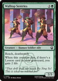 Walltop Sentries - Avatar: The Last Airbender - Magic: The Gathering card