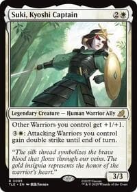 Suki, Kyoshi Captain - Avatar: The Last Airbender: Eternal-Legal - Magic: The Gathering card