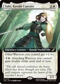 Suki, Kyoshi Captain (Extended Art) - Avatar: The Last Airbender: Eternal-Legal - Magic: The Gathering card