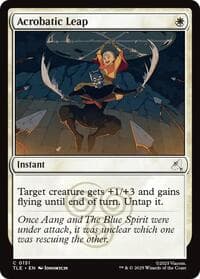 Acrobatic Leap - Avatar: The Last Airbender: Eternal-Legal - Magic: The Gathering card