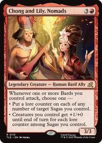 Chong and Lily, Nomads - Avatar: The Last Airbender: Eternal-Legal - Magic: The Gathering card