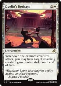 Duelist's Heritage - Avatar: The Last Airbender: Eternal-Legal - Magic: The Gathering card
