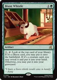 Bison Whistle - Avatar: The Last Airbender: Eternal-Legal - Magic: The Gathering card