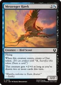 Messenger Hawk - Avatar: The Last Airbender - Magic: The Gathering card