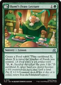 Bumi's Feast Lecture - Avatar: The Last Airbender: Eternal-Legal - Magic: The Gathering card