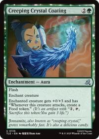 Creeping Crystal Coating - Avatar: The Last Airbender: Eternal-Legal - Magic: The Gathering card