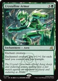 Crystalline Armor - Avatar: The Last Airbender: Eternal-Legal - Magic: The Gathering card