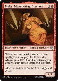 Moku, Meandering Drummer - Avatar: The Last Airbender: Eternal-Legal - Magic: The Gathering card