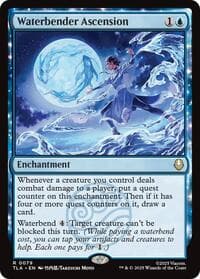 Waterbender Ascension - Avatar: The Last Airbender - Magic: The Gathering card