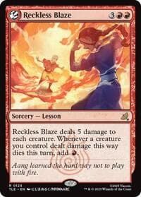 Reckless Blaze - Avatar: The Last Airbender: Eternal-Legal - Magic: The Gathering card
