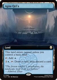 Agna Qel'a (Extended Art) - Avatar: The Last Airbender - Magic: The Gathering card