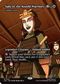 Suki of the Kyoshi Warriors - Captain Sisay (Borderless) - Avatar: The Last Airbender: Eternal-Legal - Magic: The Gathering card