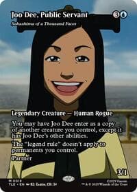 Joo Dee, Public Servant - Sakashima of a Thousand Faces (Borderless) - Avatar: The Last Airbender: Eternal-Legal - Magic: The Gathering card