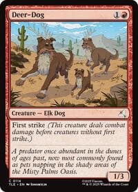 Deer-Dog - Avatar: The Last Airbender: Eternal-Legal - Magic: The Gathering card