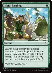 Many Partings - Avatar: The Last Airbender: Eternal-Legal - Magic: The Gathering card