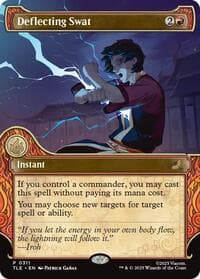 Deflecting Swat (Showcase) - Avatar: The Last Airbender: Eternal-Legal - Magic: The Gathering card