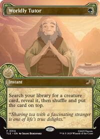 Worldly Tutor (Showcase) - Avatar: The Last Airbender: Eternal-Legal - Magic: The Gathering card