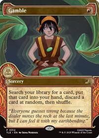 Gamble (Showcase) - Avatar: The Last Airbender: Eternal-Legal - Magic: The Gathering card