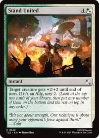 Stand United - Avatar: The Last Airbender: Eternal-Legal - Magic: The Gathering card